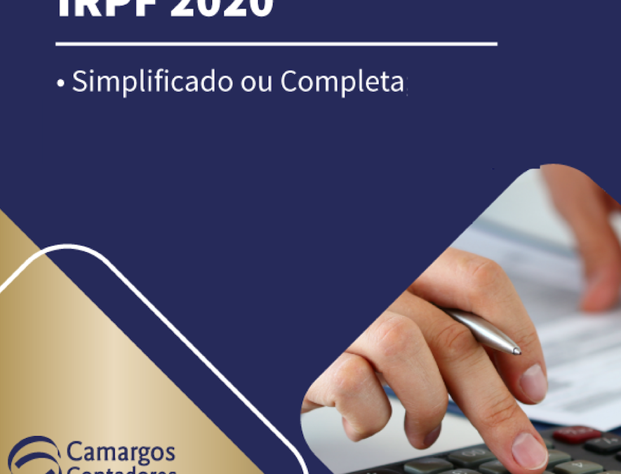IRPF – DESCONTO SIMPLIFICADO OU POR DEDUÇÕES LEGAIS?