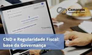 CND E REGULARIDADE FISCAL - BASE DA GOVERNANÇA
