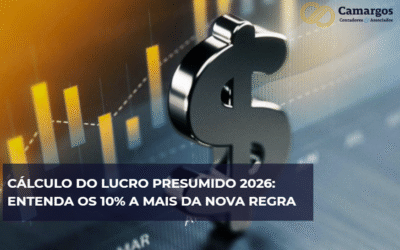 CÁLCULO DO LUCRO PRESUMIDO 2026: ENTENDA OS 10% A MAIS DA NOVA REGRA